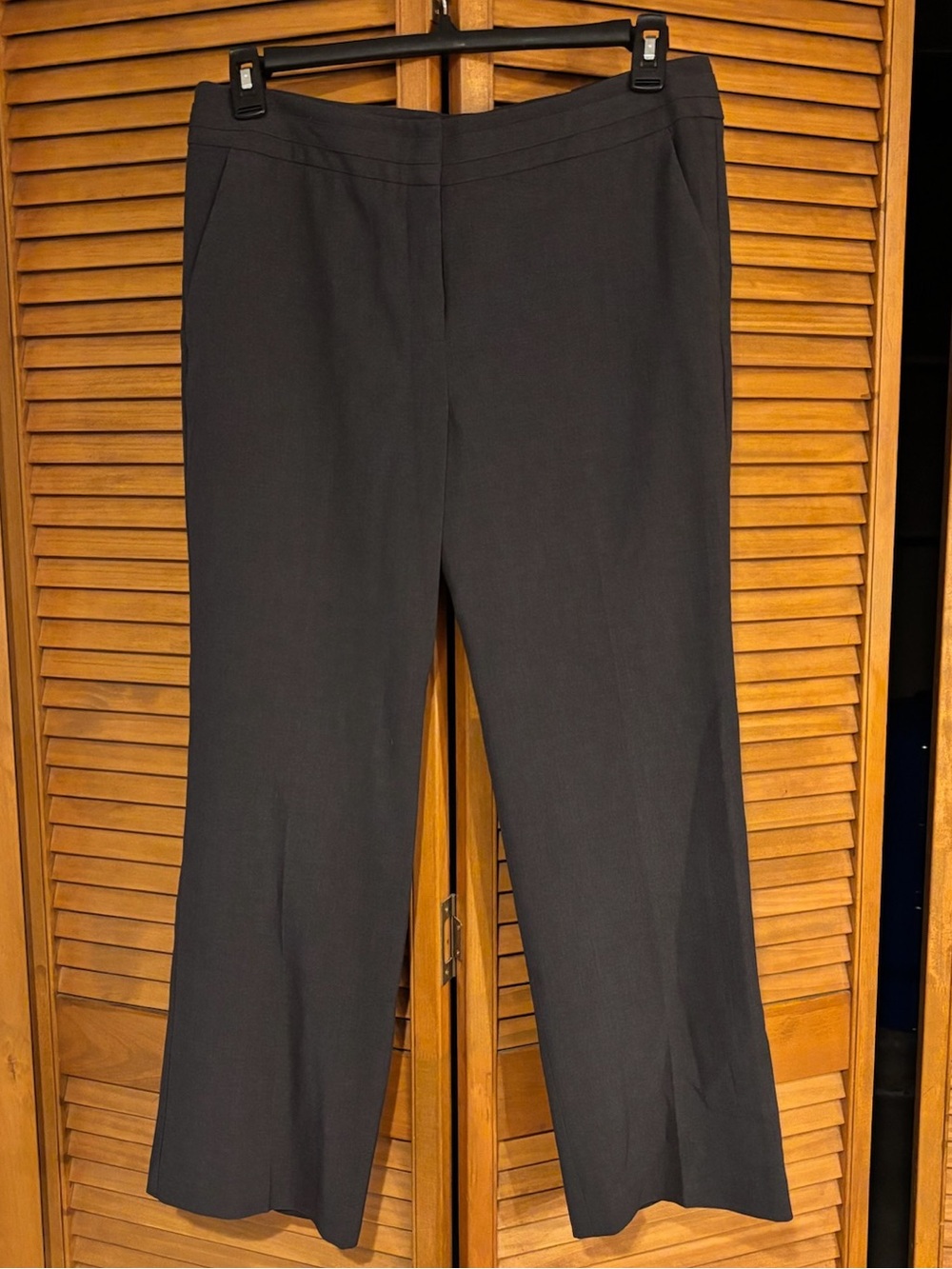 NWT Sharagano Grey Petite Dress Pants 12P Short Tailor Free Office Work Casual